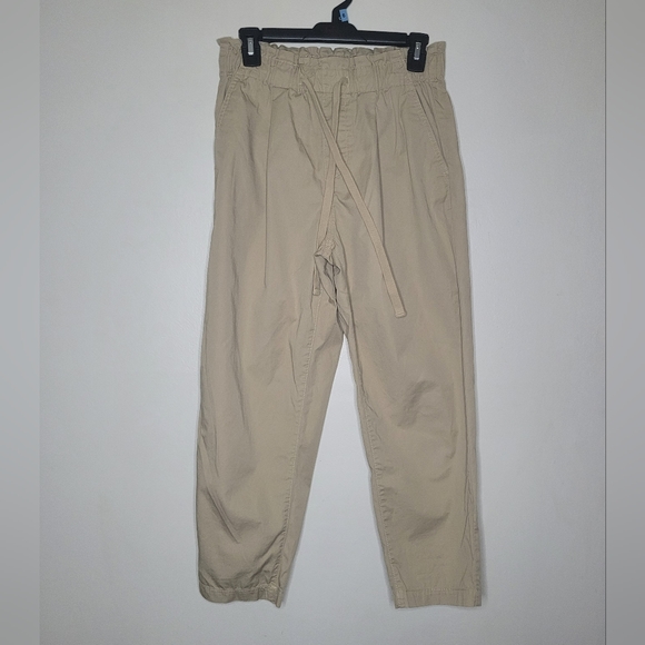 LOFT Pants - LOFT Chino Pants Womens Small Chino Casual Oxford Classic Preppy Tie Waist Easy